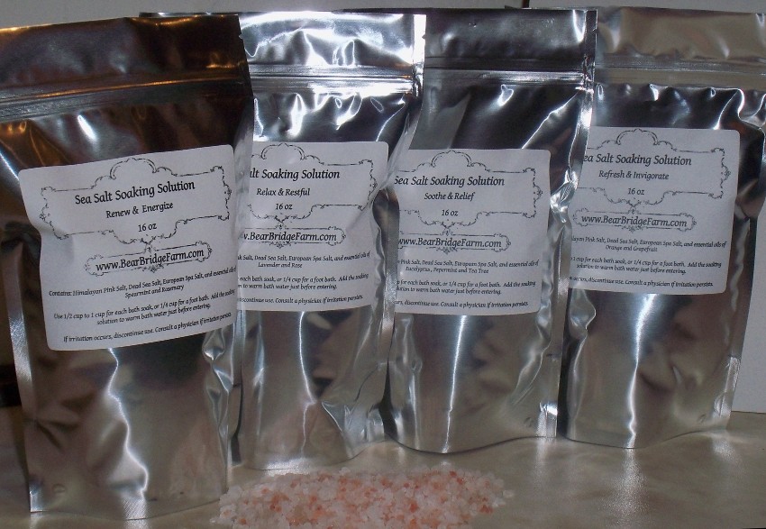 Sea Salt Soaking Solution