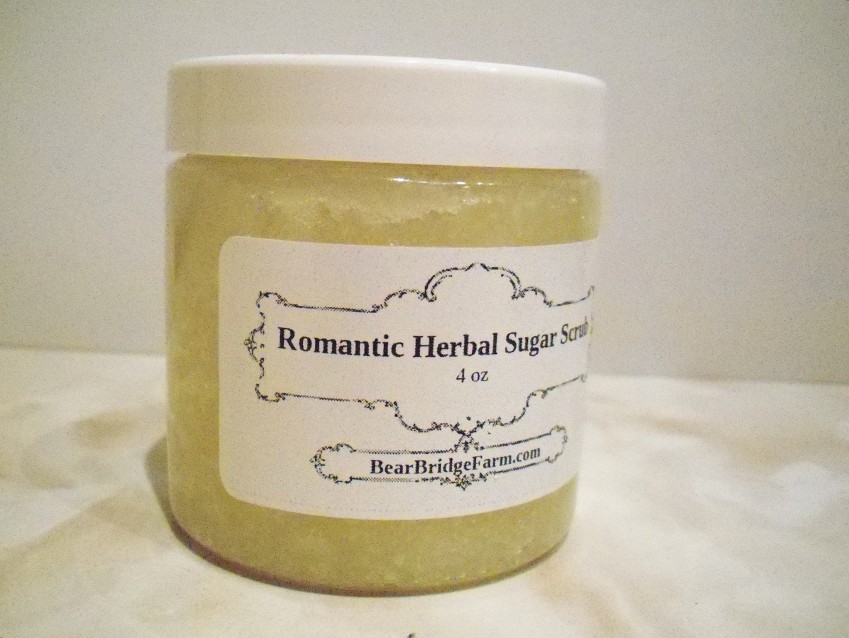 Romantic Herb Sugar Scrub