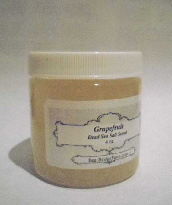 Dead Sea Salt Scrub, Grapefruit