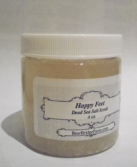 Dead Sea Salt Scrub, Happy Feet