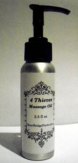 Bear Bridge Farm's 4 Thieves Massage Oil