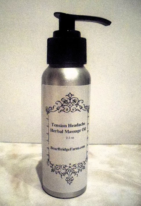 Tension Headache Massage Oil